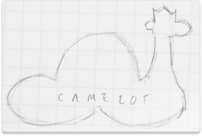 camel sketch